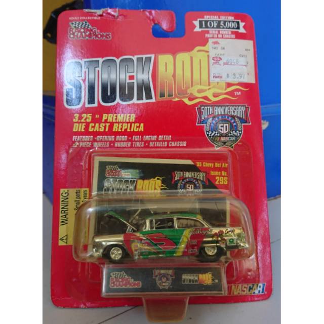 '55 CHEVY BEL AIR, RACING CHAMPIONS special edition.