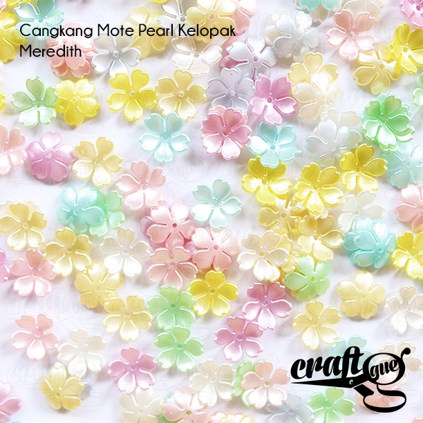 Cangkang Mote Pearl Kelopak (MIXED)