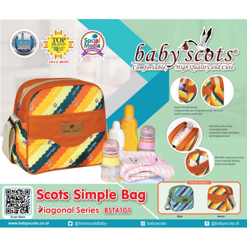 iu,BST4101,TAS KECIL , SCOTS SIMPLE BAG DIAGONAL