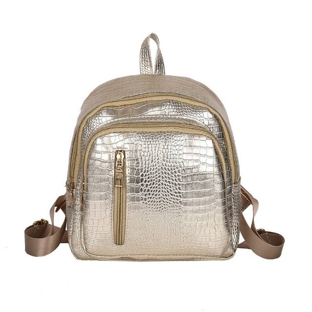 MSGT A945 GD1 tas wanita ransel backpack fashion import korea tas batam kulit sintetis motif ular