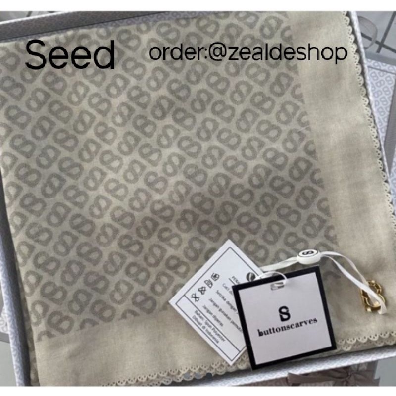 Buttonscarves tapis seed