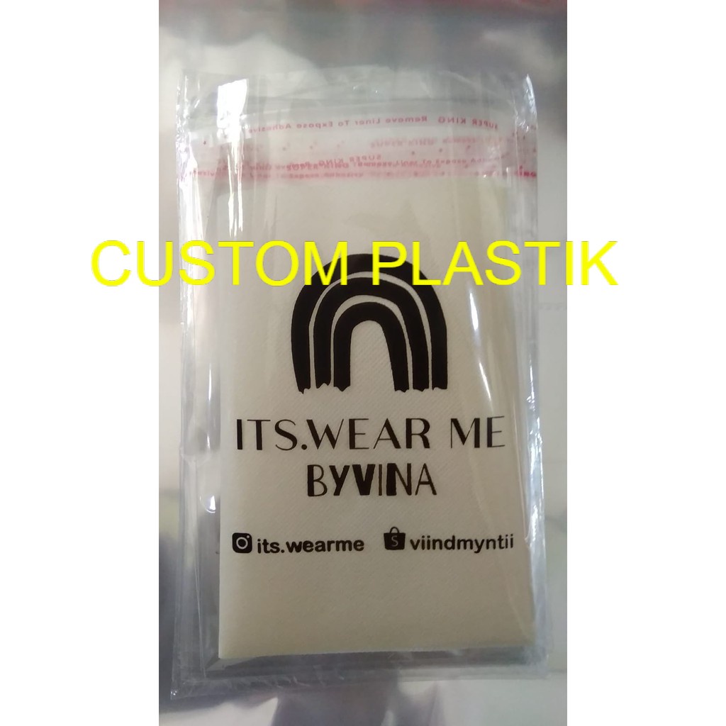 

PLASTIK SABLON OPP BUAT HIJAB