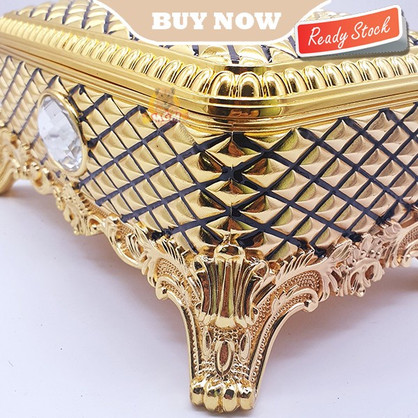 LUXURY Metal Klasik Tempat kotak tisu Tissue Box Classic BIG Diamond