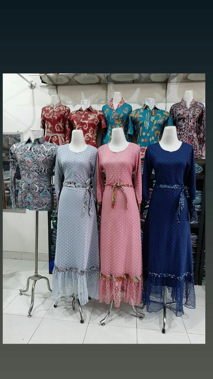 Gamis Batik Couple Batik Karyaku