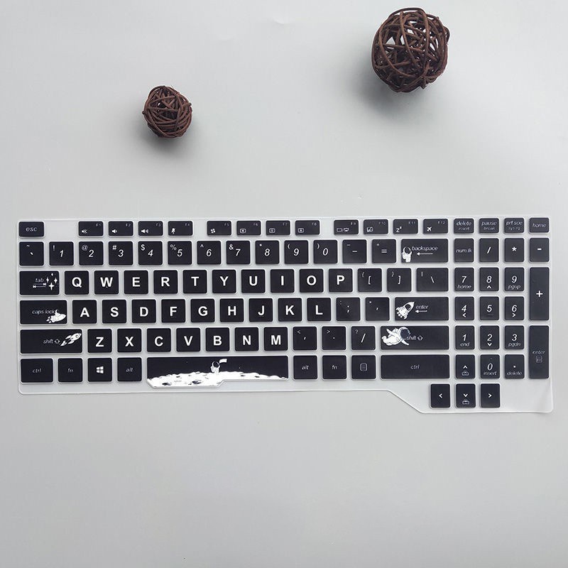 Asus Tuf Fx505D Cover Pelindung Keyboard Gaming 15.6 Inch Bahan Silikon Untuk Rog Fx63 Fx80 Fz63 Zx63