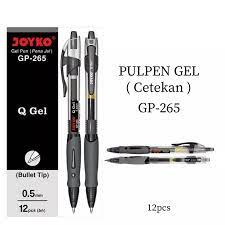 

[DAVIS] Pulpen Joyko Gel Cetek Q Gel G P-265 (1pak -12pcs)