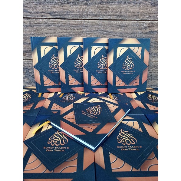 Buku Yasin hardcover custom 128 halaman
