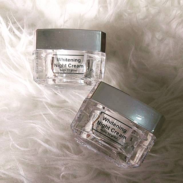 Cream malam whitening ms glow