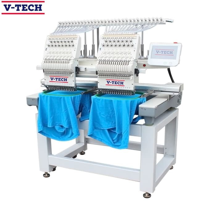 V TECH MESIN BORDIR KOMPUTER  EMBROIDERY MACHINE 2 KEPALA 12 JARUM 