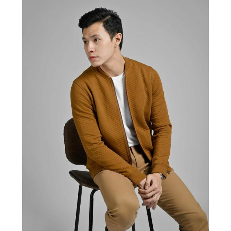 Comfy Jacket Light Brown by Male.id