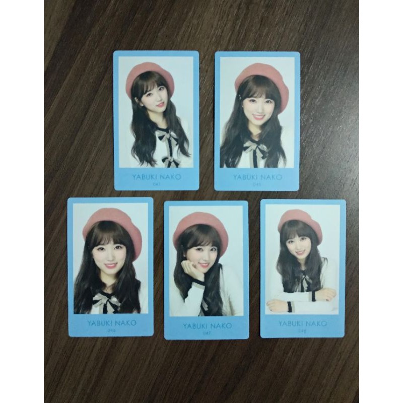 Yabuki Nako IZ*ONE IZONE Photocard Japan Fan Meeting