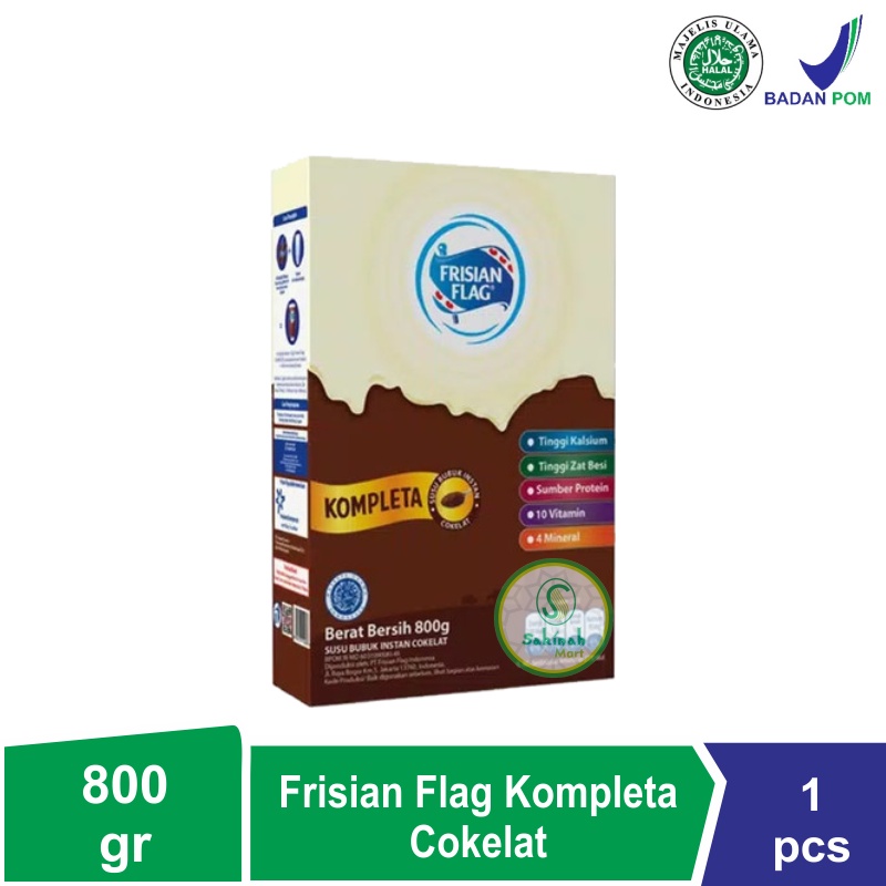 Frisian Flag Kompleta Vanilla 800gr - Susu Bubuk