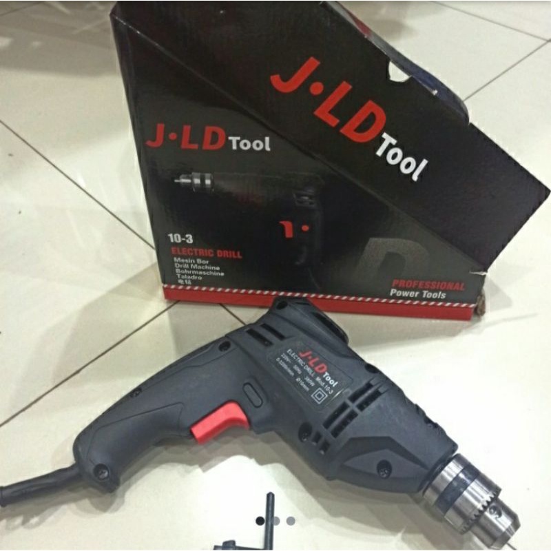 Mesin Bor listrik 10mm bolak balik bor jld 10.3