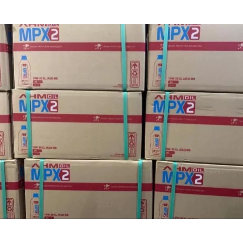 New Grosir Oli Mesin MPX 2 matic 0.8 L Per 1 Dus isi 24 Botol