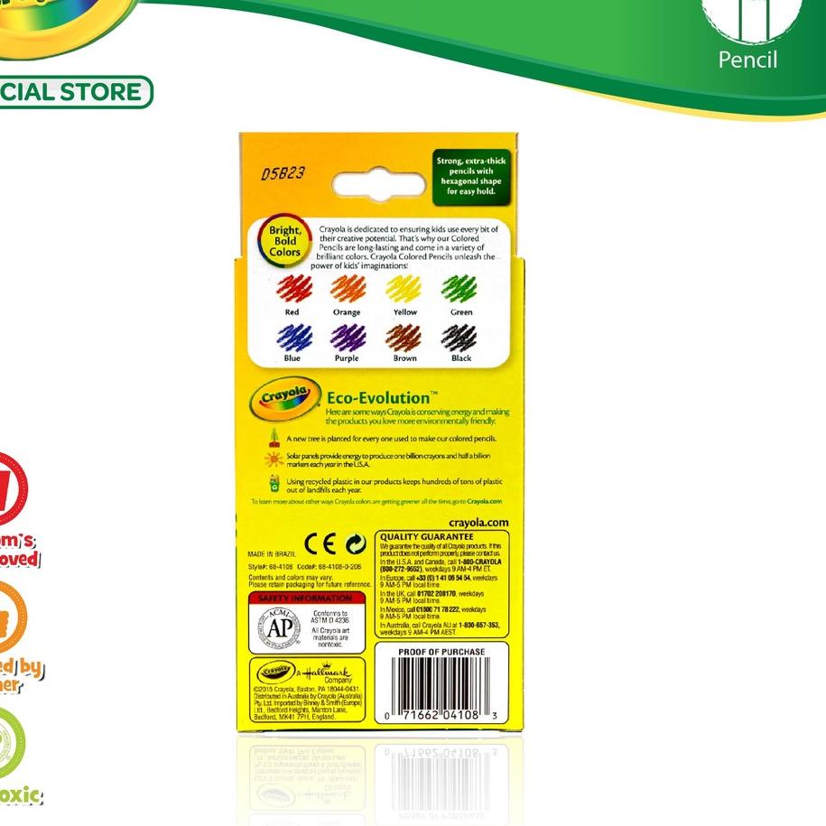 

LANGSUNG BELI Crayola 8 Colored Write Start Pencils'