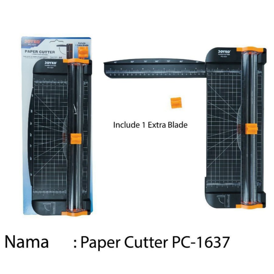 

Alat Potong kertas Paper Cutter Joyko PC-1637 size A4