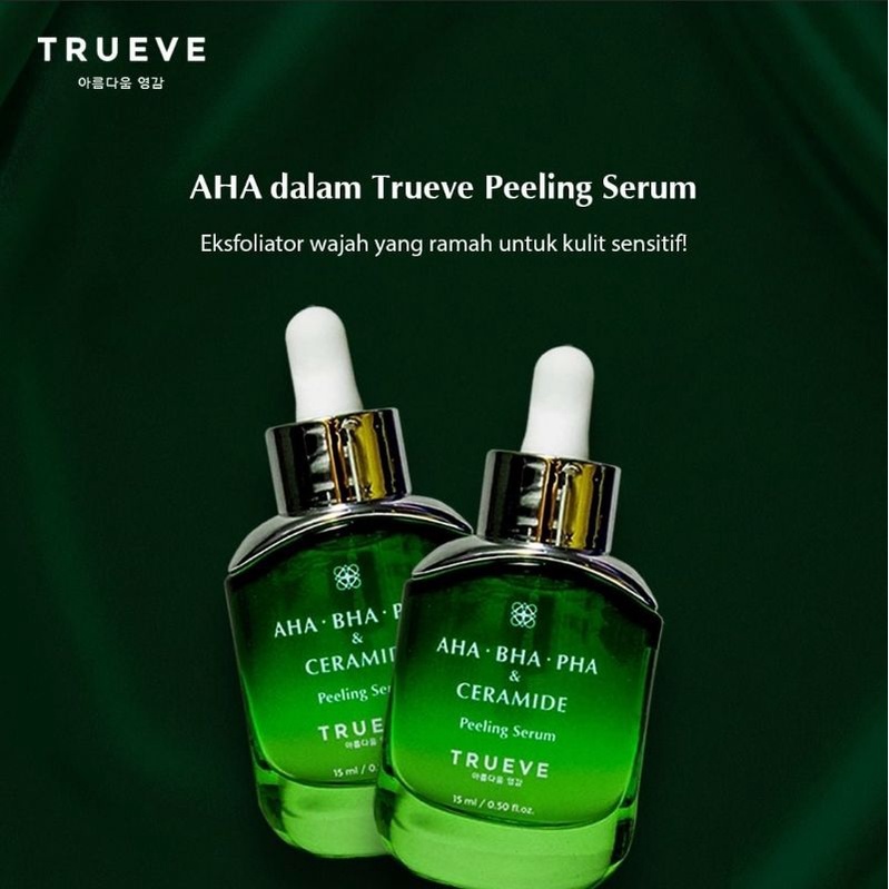 Trueve AHA - BHA - PHA &amp; Ceramide Peeling Serum