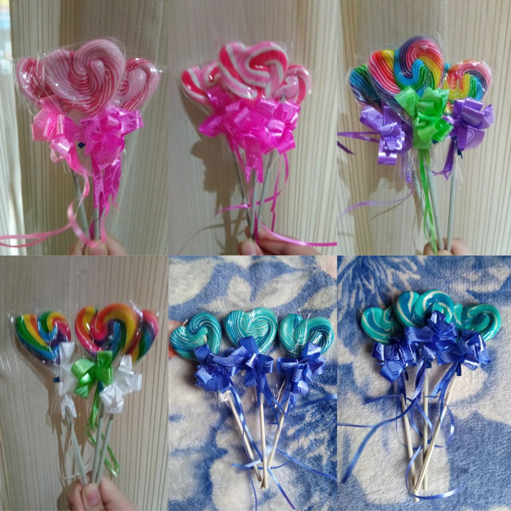 

lolipop hati (love) 4 cm (1 pak isi 20)