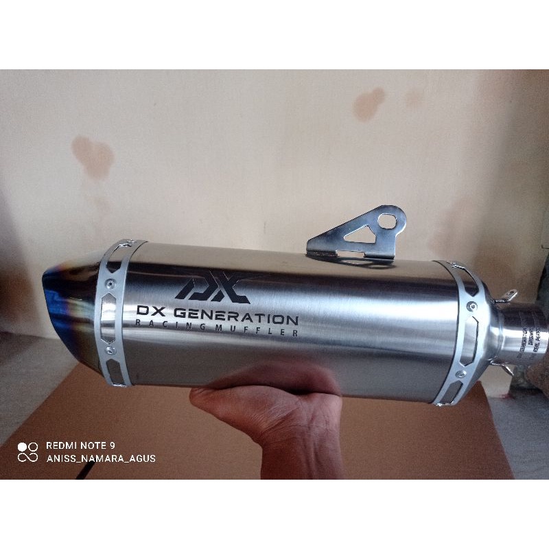 knalpot dx generation sphere oval original 