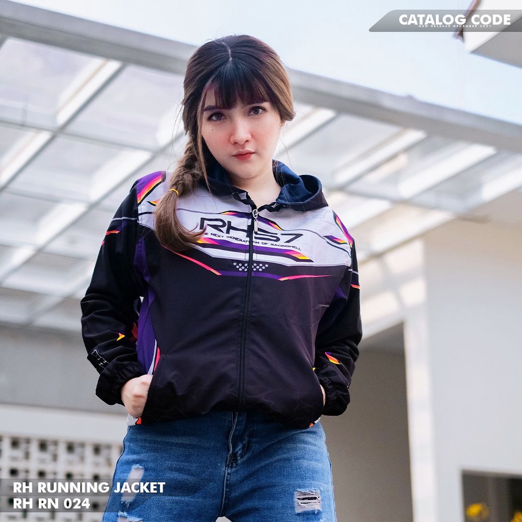 [ PROMO BELI 2 ONGKIR 1 ] JAKET RUNNING RH57 ORIGINAL JKRN 024 JAKET RACING HELL PRIA WANITA TERLARI