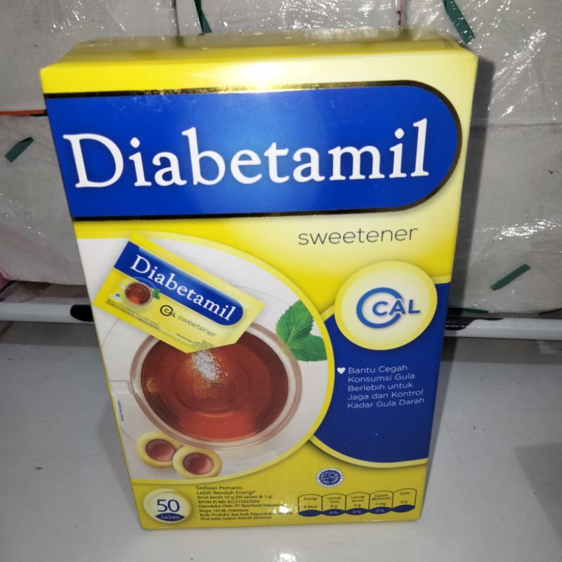 Diabetamil Sweetener 50 sachets