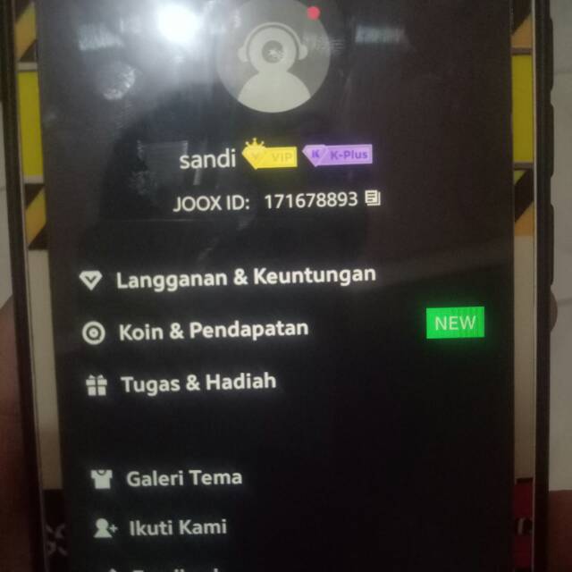 Joox VIP permanen android only