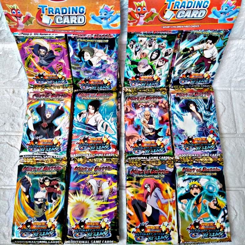 TRAD1NG CARD GAME NARUTO / MAINAN KARTU VIP SEPERTI ATTM ASLI / MAINAN KERTU TRAD1NG NARUTO