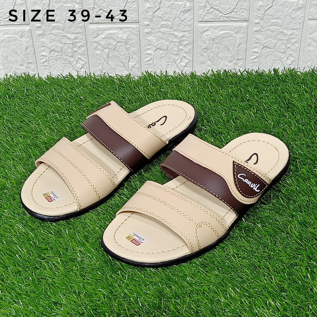 SANDAL SELOP CANVIL-SELOP CASUAL PRIA