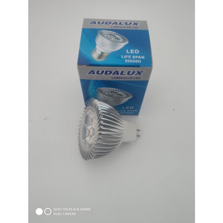 LAMPU HALOGEN LED SOROT SPOT 3W 3 WATT SPOTLIGHT E27 PUTIH MURAH