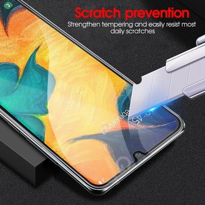 Tempered glass Xiaomi Mi9 Mi 9 Full lem glue anti gores kaca