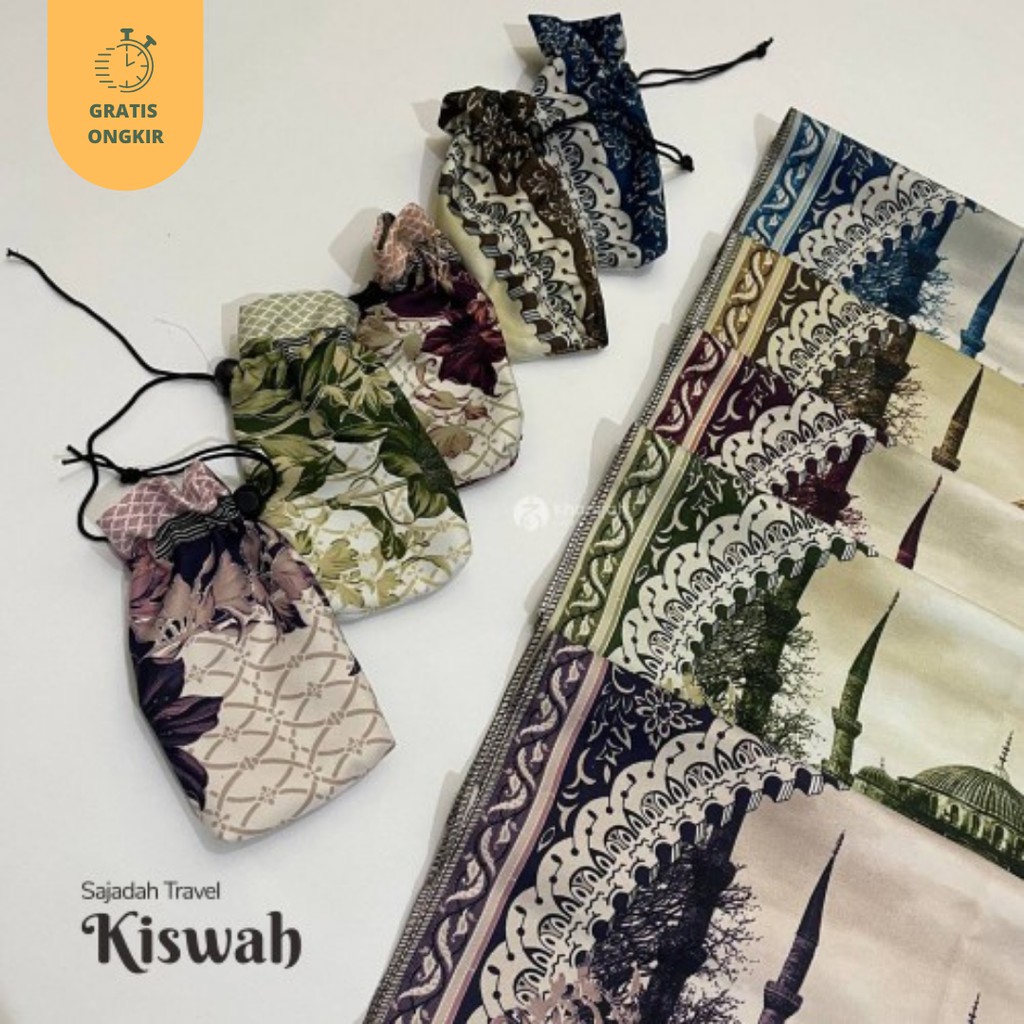 Sajadah Travel Kiswah / Traveling Sajadah Turki Sajadah Kecil Sajadah Anak Sajadah Muka