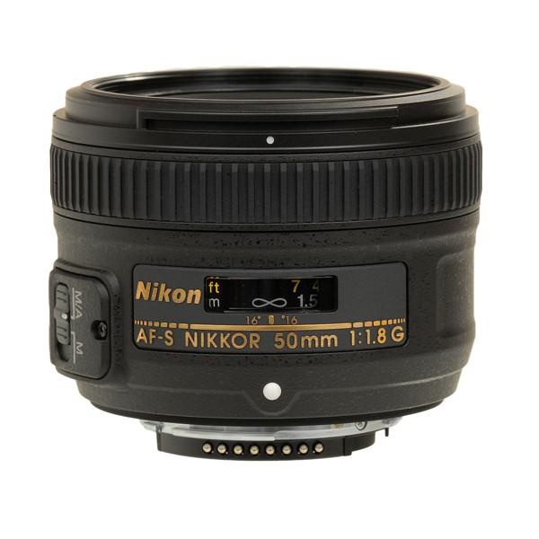 Nikon AF-S 50mm f1.8G / AFS 50 mm f 1.8 G Lensa Fix Nikon DSLR