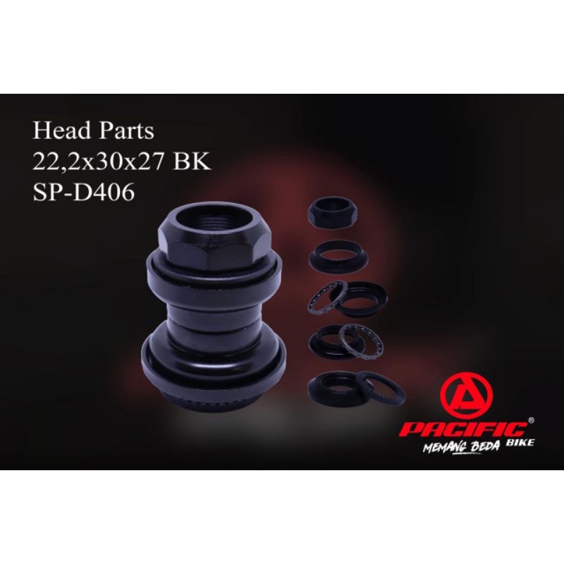 kom fork Pacific D406 - kom fork standar - kom stir standar - headset standar - kom fork ukuran stan