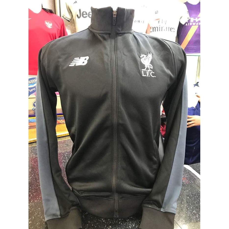 PROMO Jaket Bola Futsal Liverpool Bigreds Training Prematch 18/19 Grade Ori TERBARU
