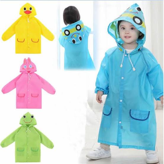 Jas Hujan Anak Karater - Funny Raincoat - Jas Hujan Anak Lucu