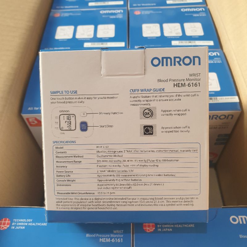 Tensimeter Digital Omron Hem 6161 Alat Tensi Darah Digital Tensi Digital Omron Tensimeter