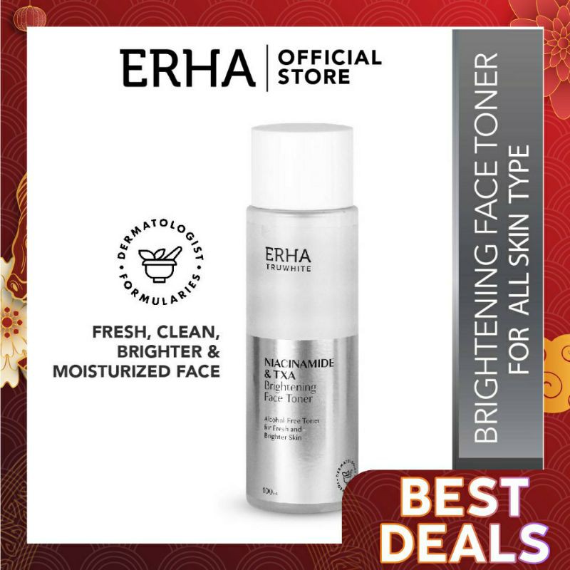 ERHA Truwhite Brightening Face Toner 100ml