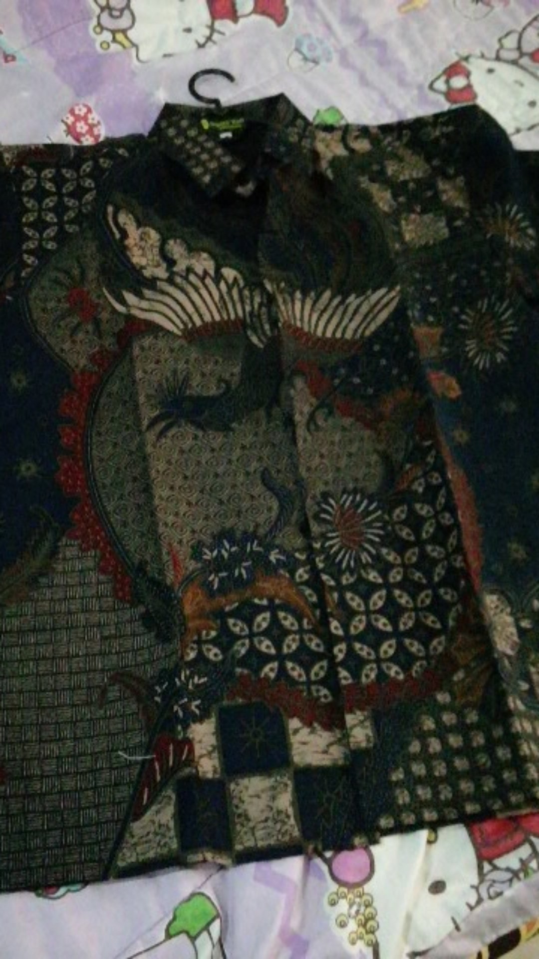 Batik Kawung Rogo Full Furing Katun Halus Sragenan Size M-xxl Asli Solo