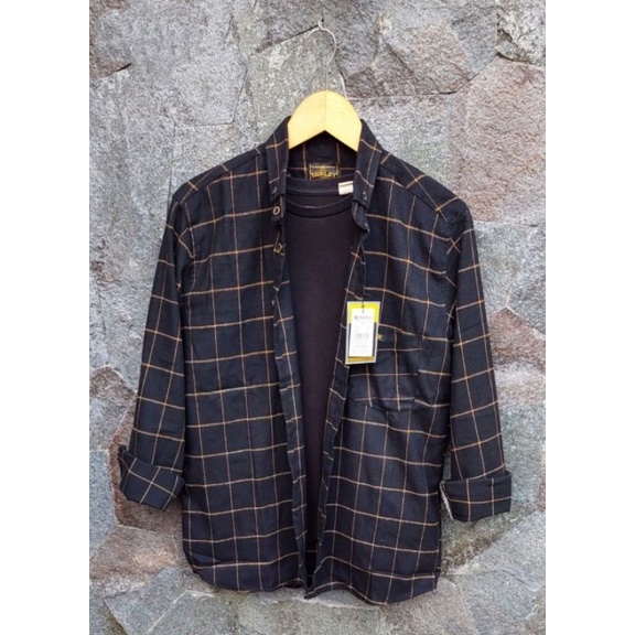 Free sticker baju kemeja pria/ baju kemeja motif/baju  kemeja jumbo/kemeja kotak2 pria tangan panjan