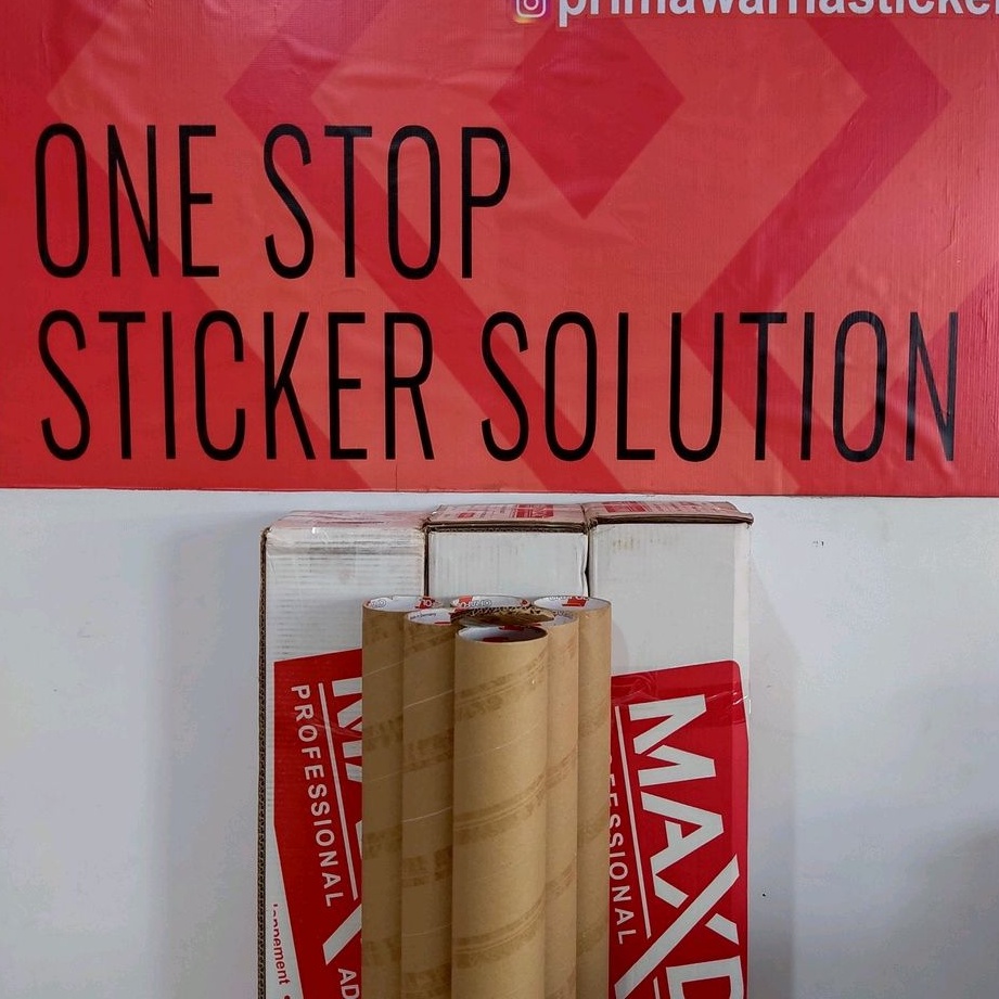 

Selongsong / Pipa / Tube / Kardus Pelindung Sticker - Maxdecal Solo