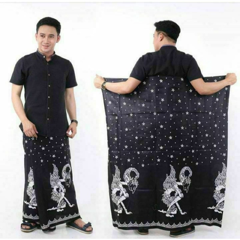 Sarung Batik - Sarung Santri Halus Motif Wayang Palekat