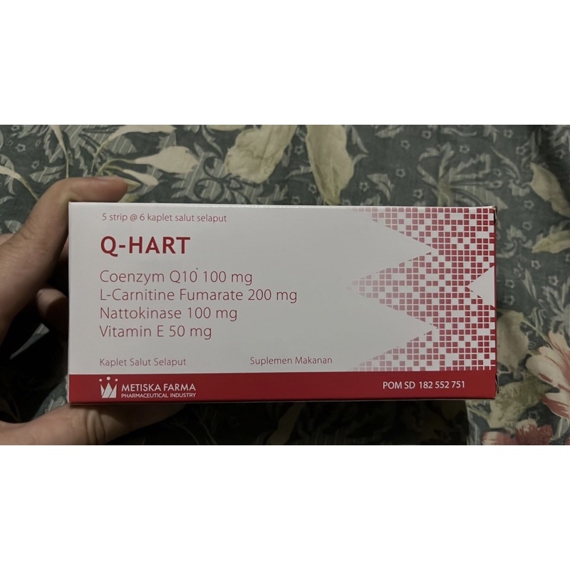 Q-hart / Qhart / Q hart per box exp 2028