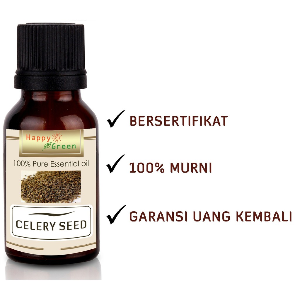 Happy Green Celery Seed Essential Oil  - Minyak Biji Seledri