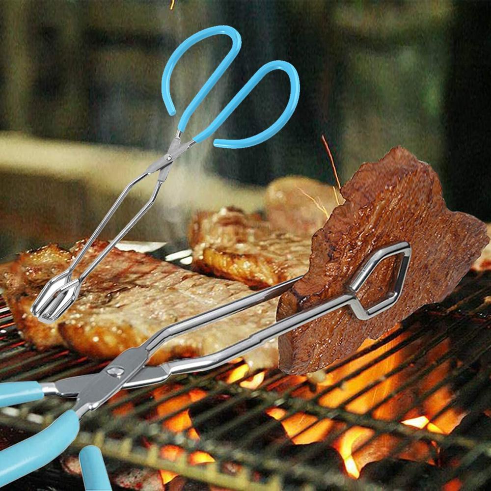 Rebuy Penjepit Gunting Makanan 11Inch Grill Pastry Baking BBQ Tools