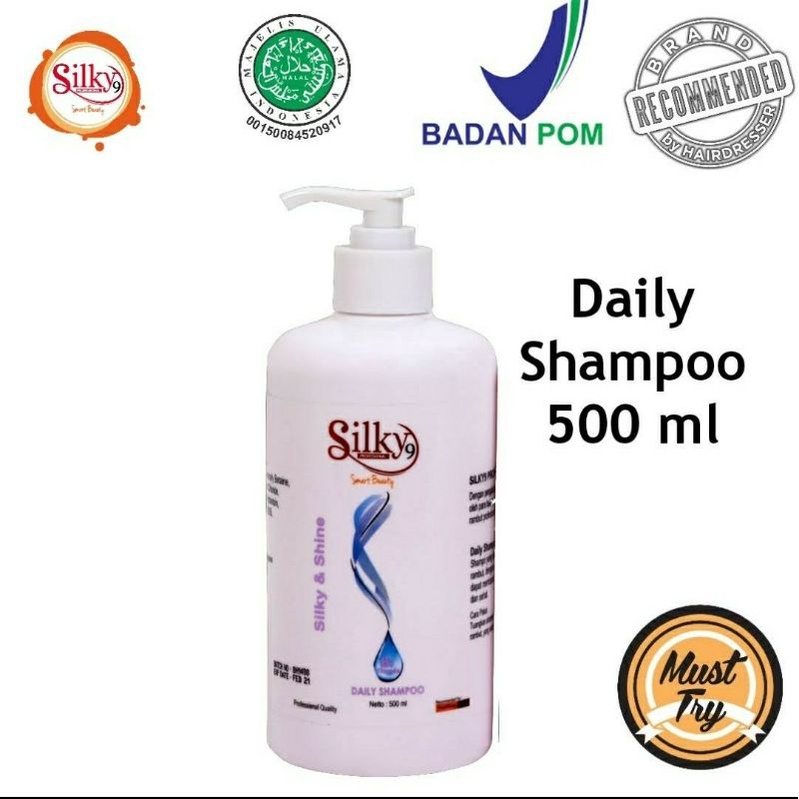 SILKY 9 PROFESSIONAL SHAMPOO / CONDITIONER 500ML