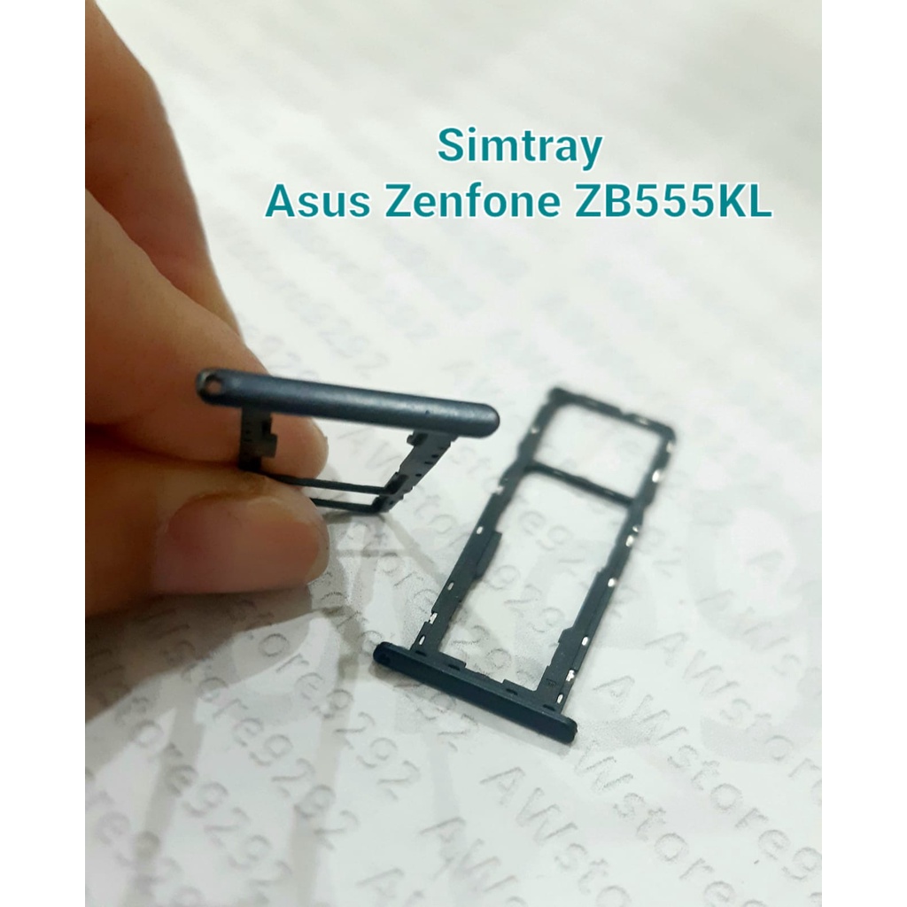 Slot Tempat Dudukan Kartu Simcard Sim Card Lock Simtray Asus Zenfone  MAX M1 ZB555KL