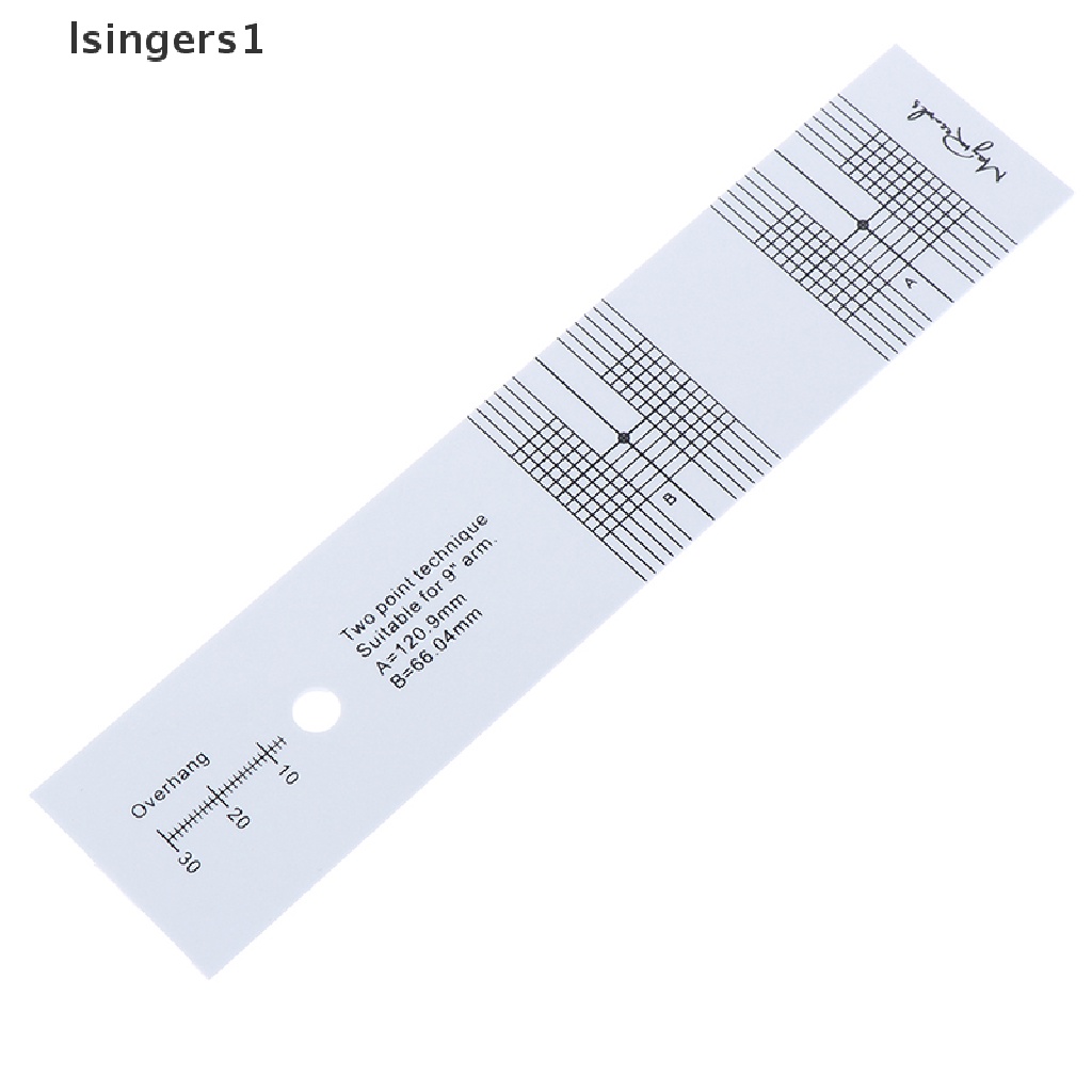 (lsingers1) Cartridge Stylus Phono Turntable Untuk Aksesoris Protractor Phonograph