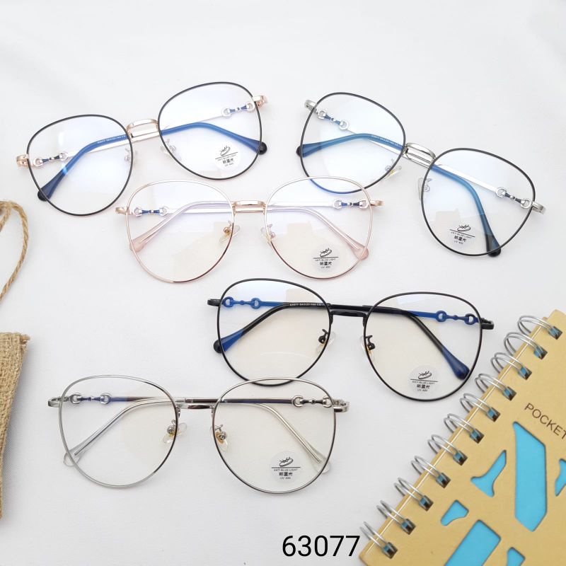 frame kacamata 63077 bluray,pria/wanita antiradiasi bluray photocromic
