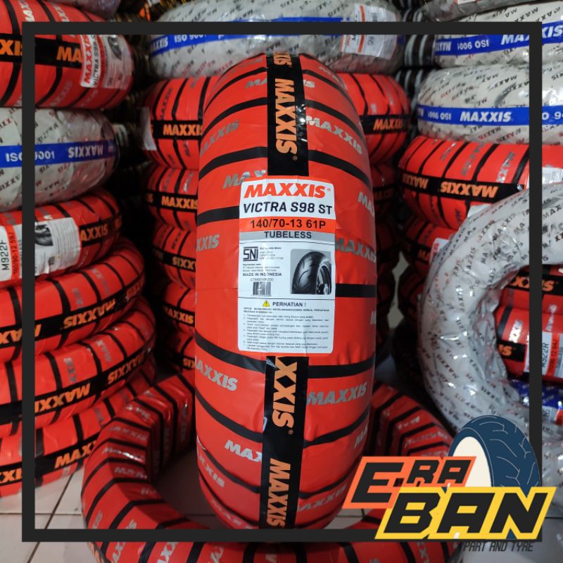 BAN MAXXIS VICTRA S98ST 140 70 RING 13 TUBELESS NMAX