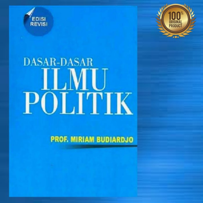 

PROMO!!! BUKU DASAR - DASAR ILMU POLITIK EDISI REVISI / HARD COVER TERBARU